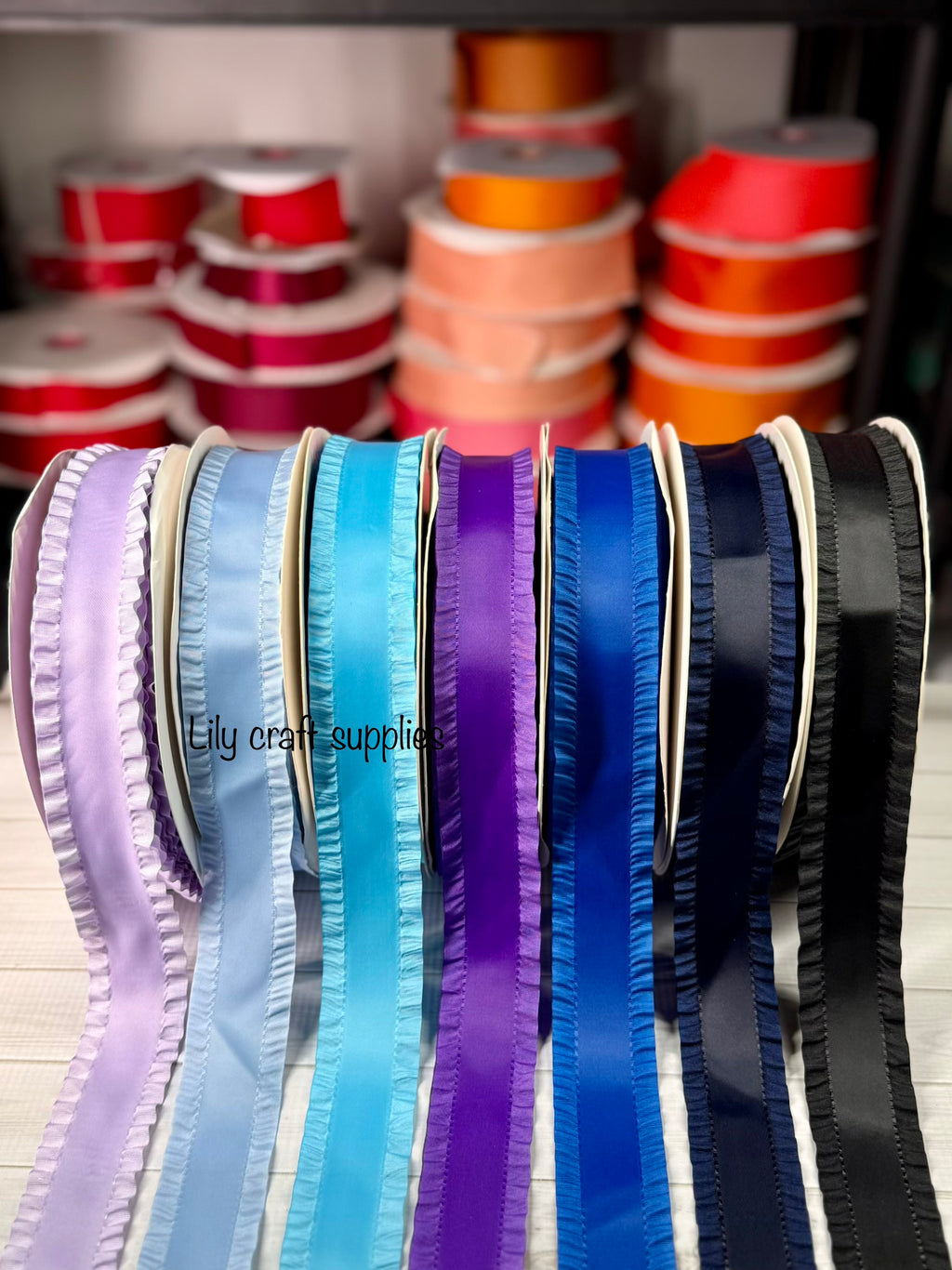 1.5" Double Ruffles
