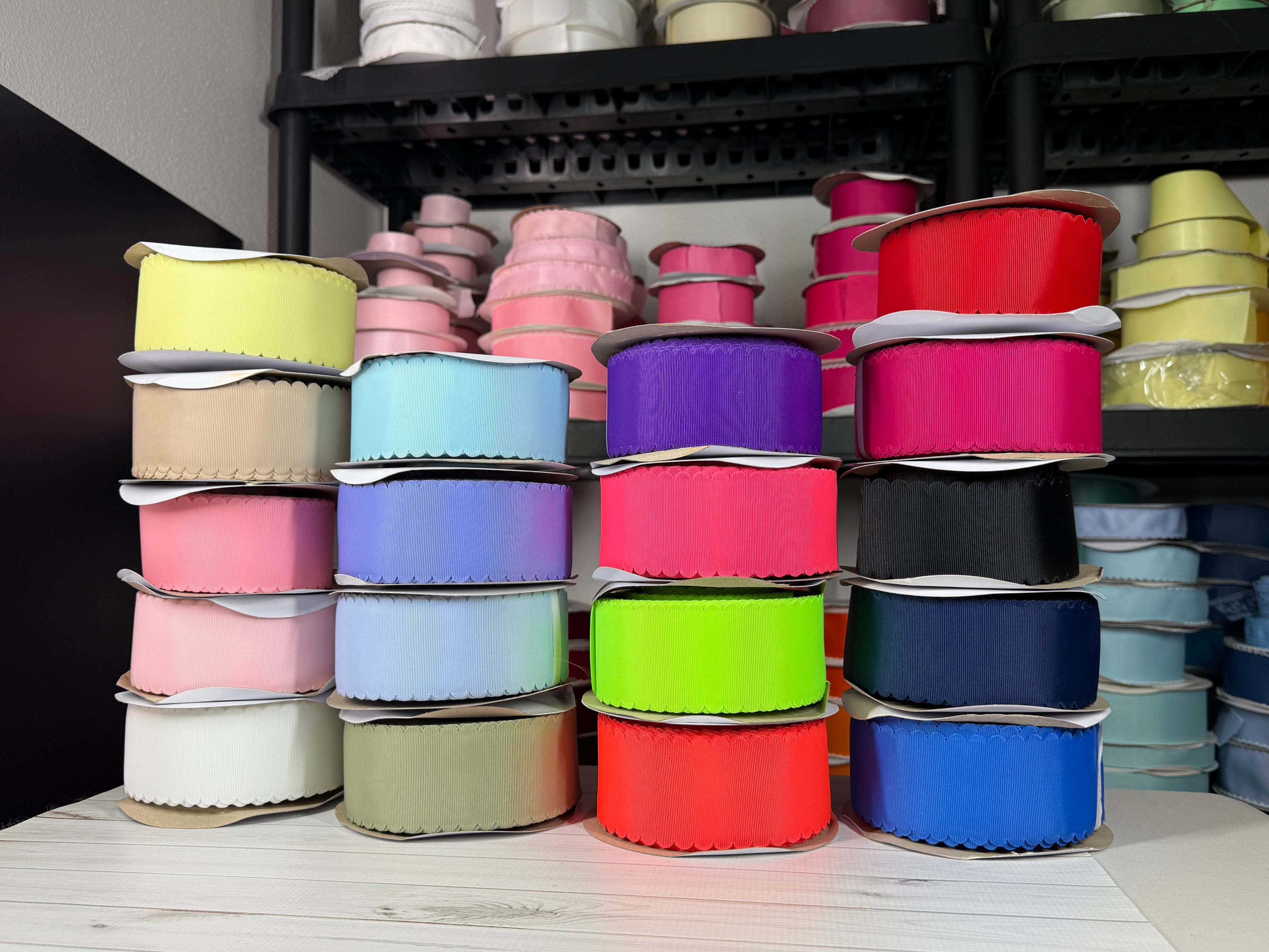 2.24"- 2.25" Scalloped ribbon