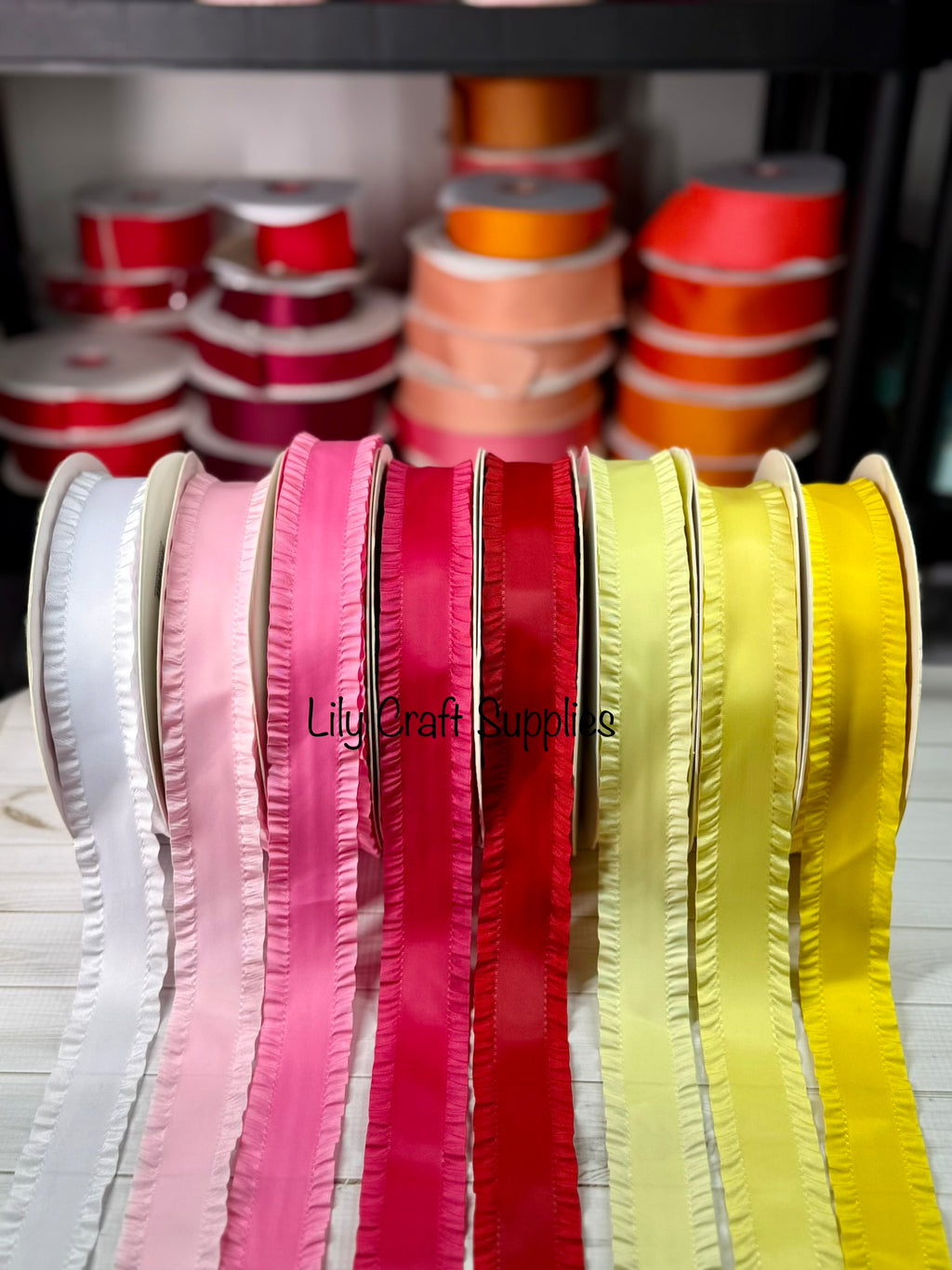 1.5" Double Ruffles