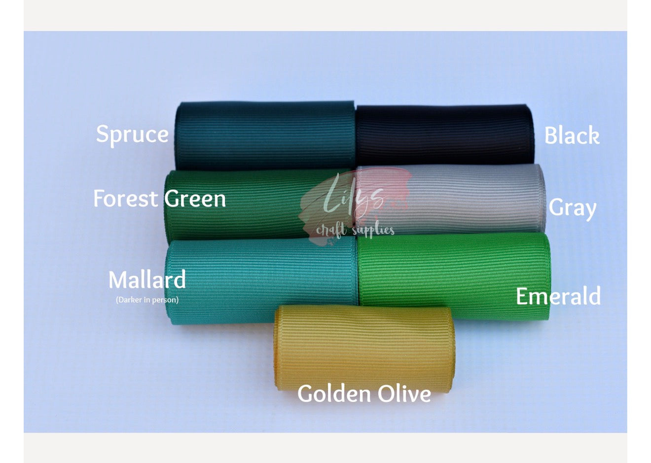 3" regular grosgrain