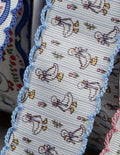 Goose print - Light blue