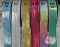 Shiny fabric ribbon