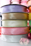 2.25 inches Solid color Satin Moonstich