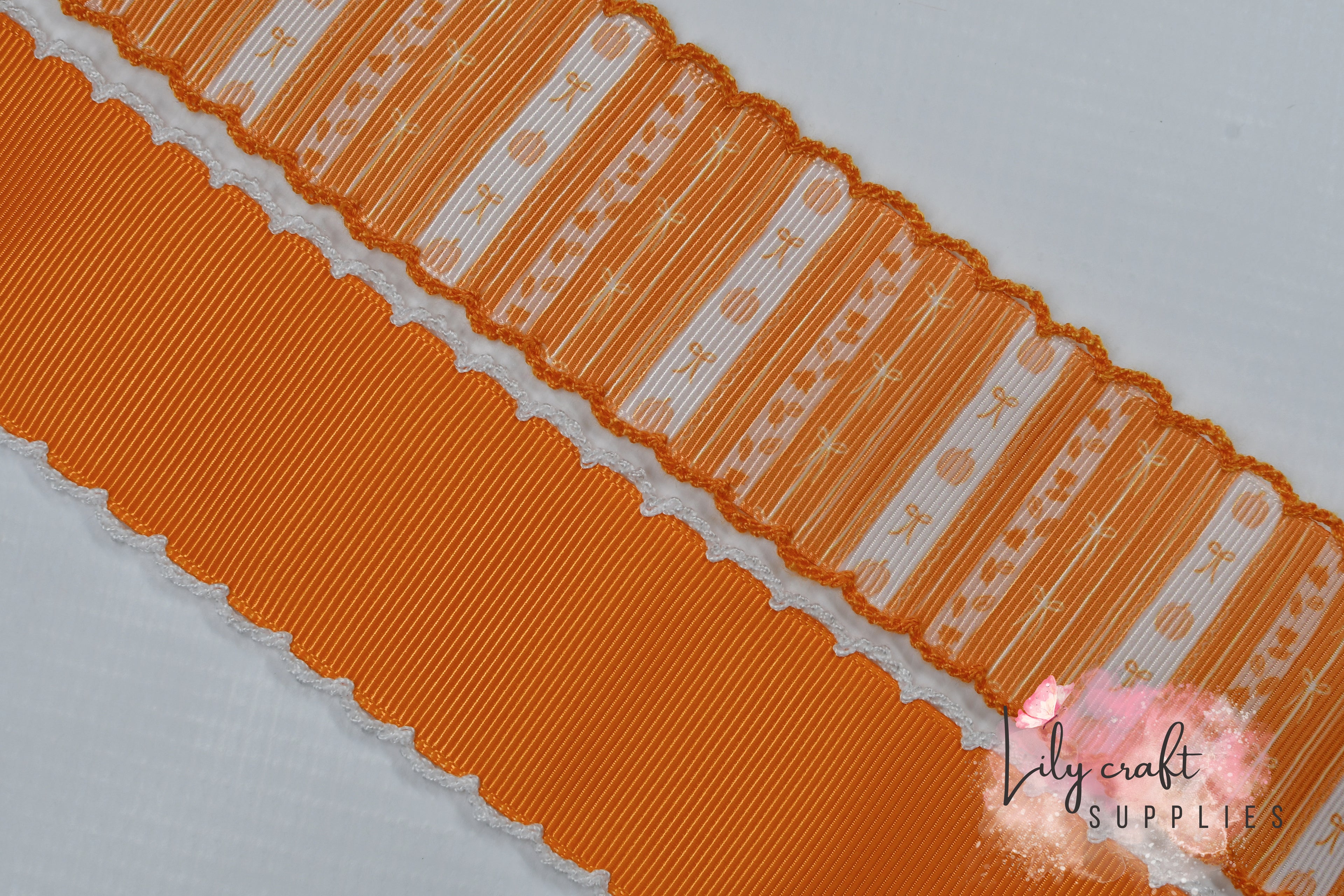 Pumpkin Print moonstitch