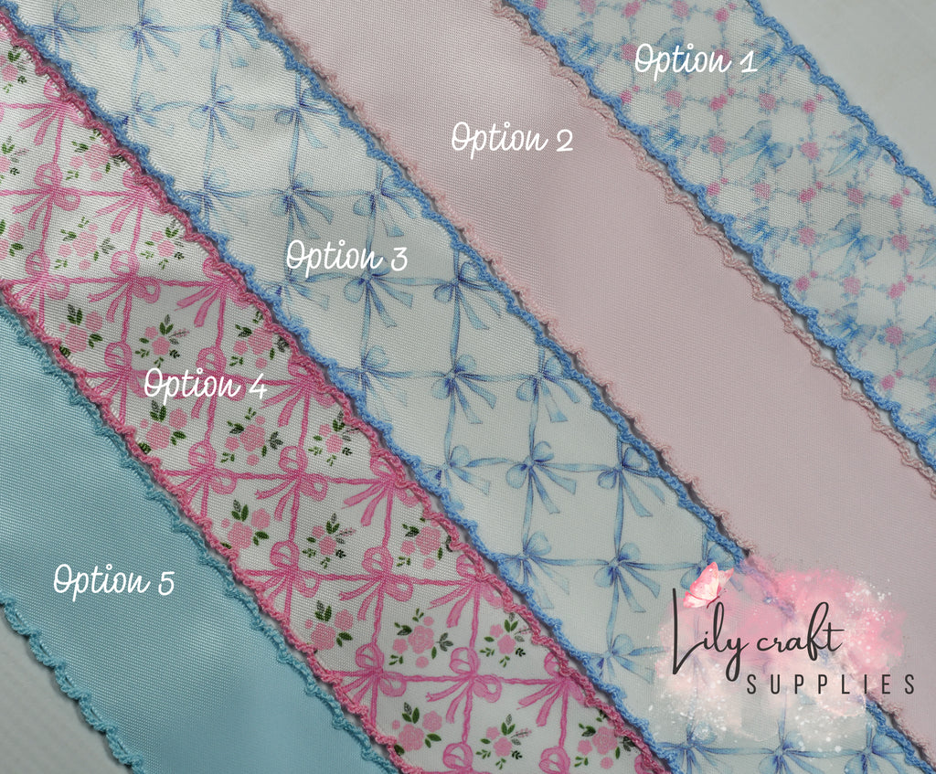 Coquette and floral Satin