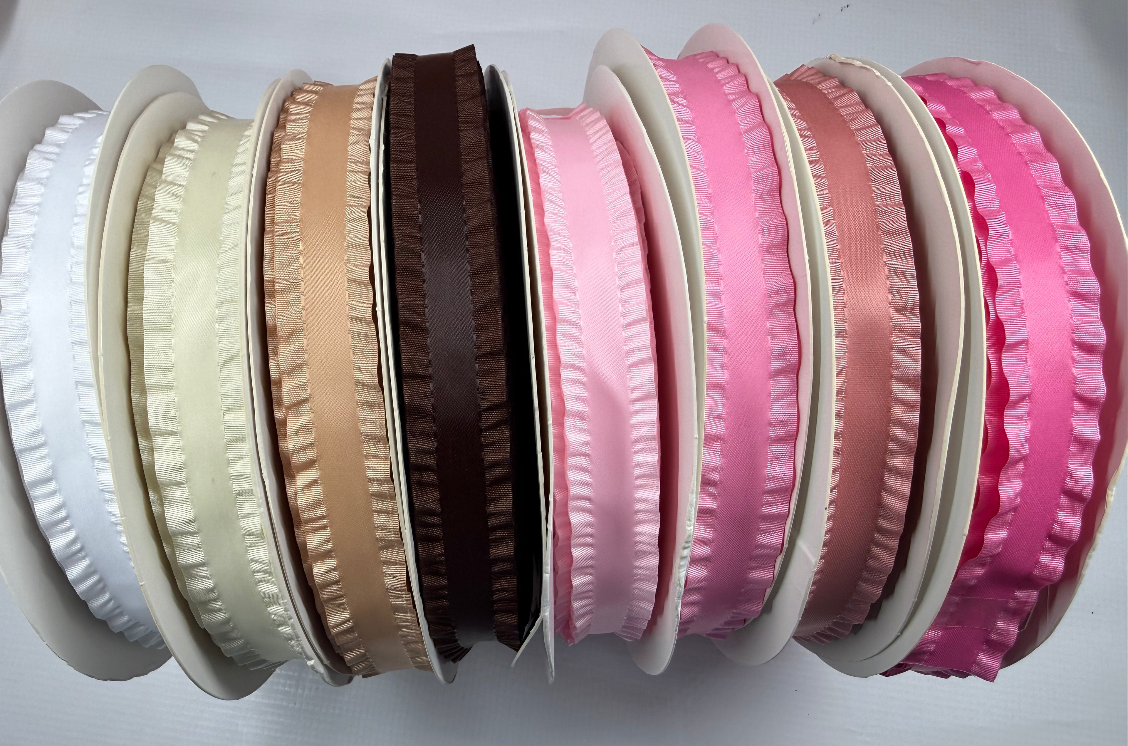 7/8” Double ruffles