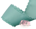 Aqua Lace scalloped