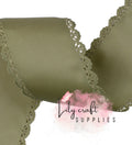 Sage Lace scalloped