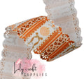 Pumpkin lace scalloped