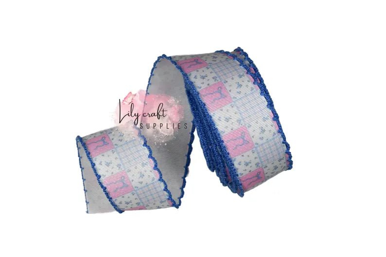Pink and Blue Patchworks