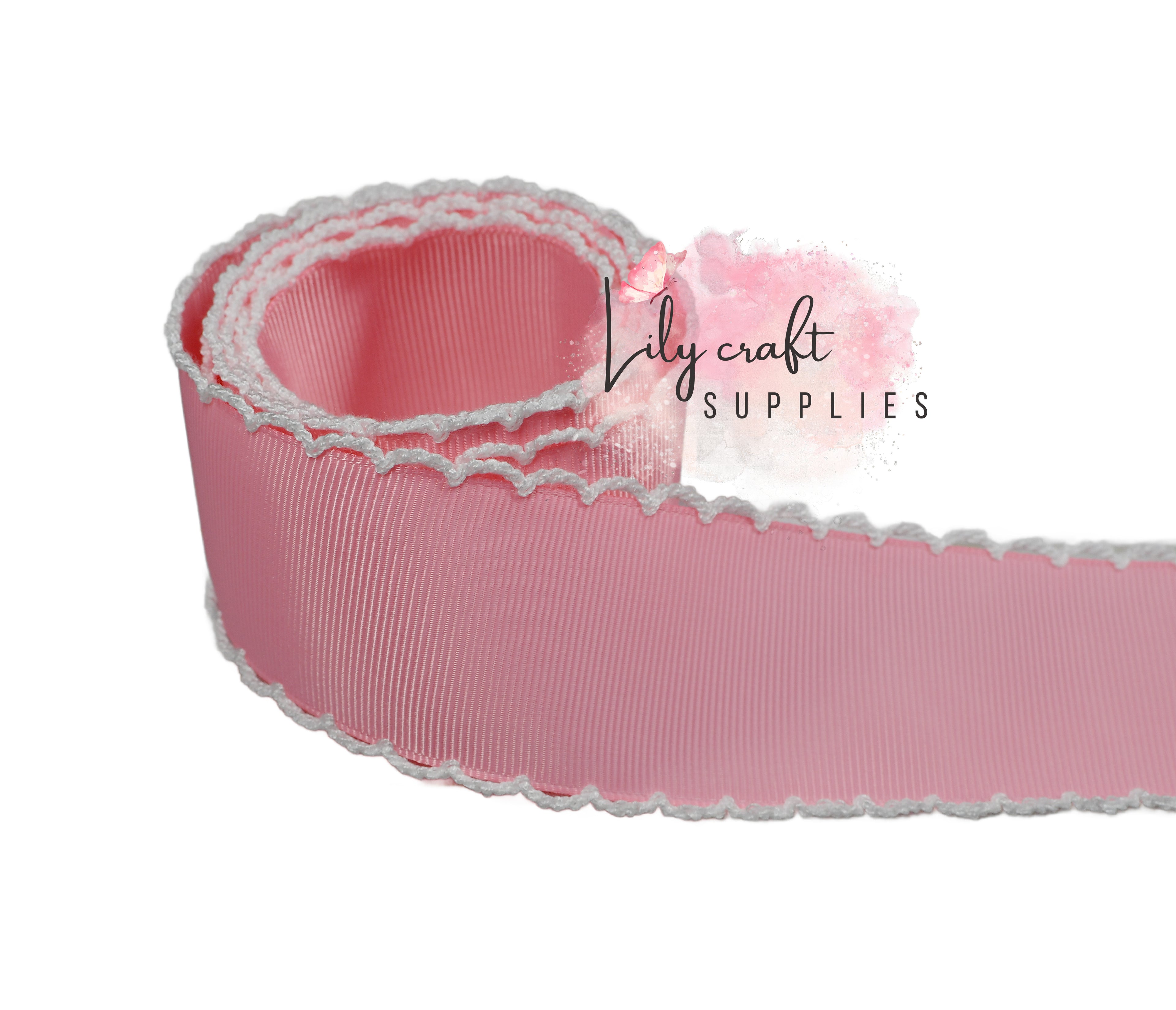 Pink moonstitch