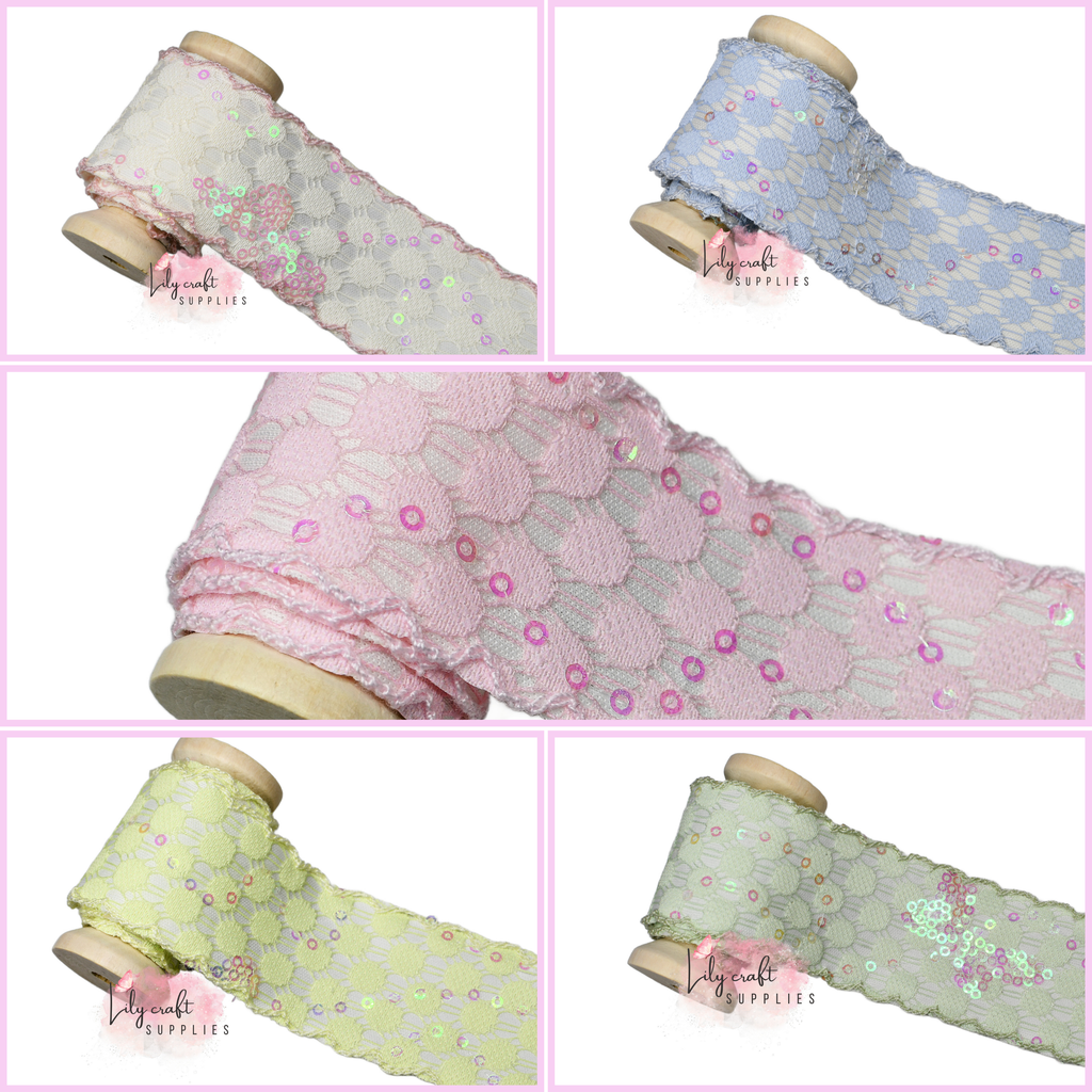 Sequins fabric Lace