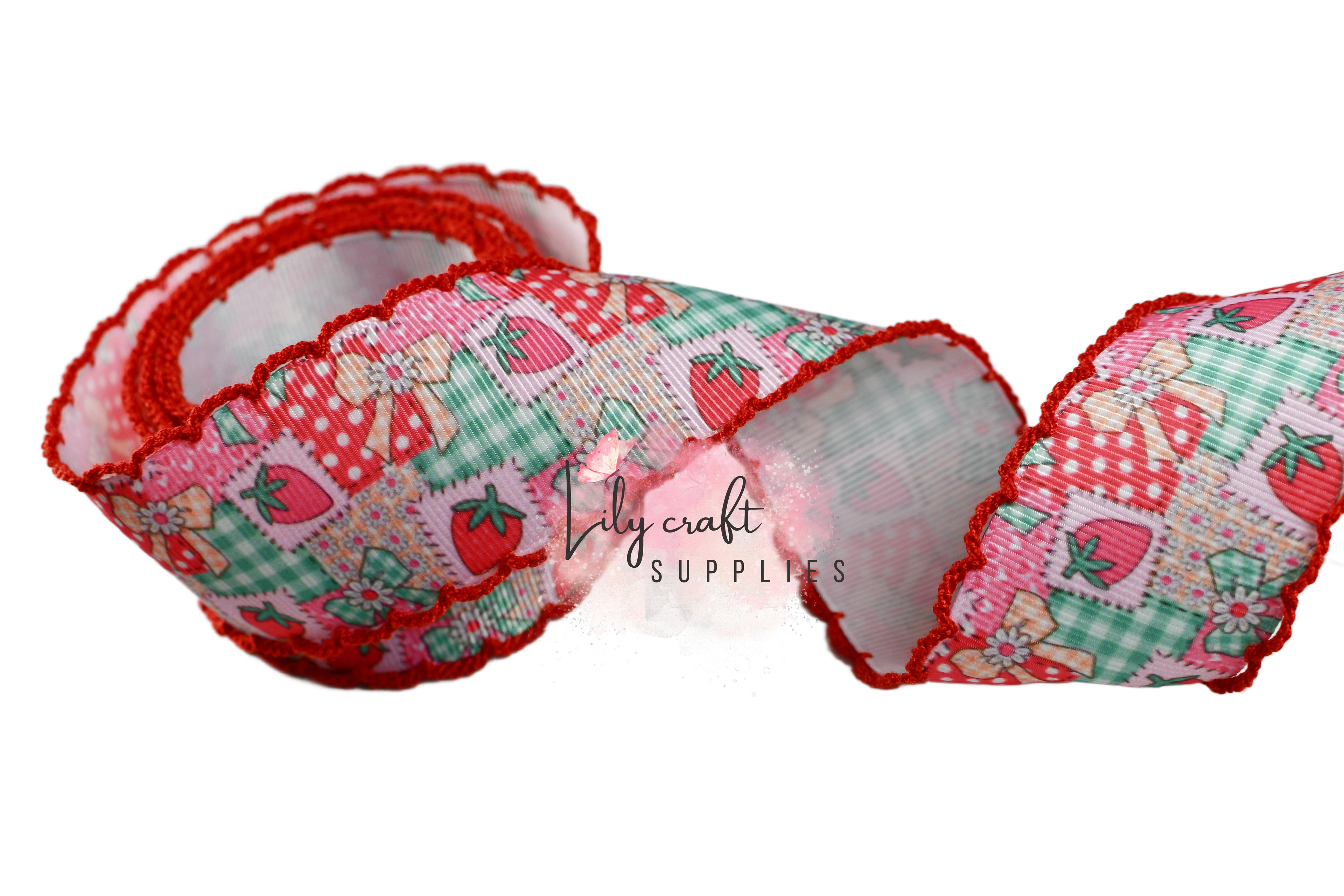 Strawberry Patchworks moonstitch ribbon